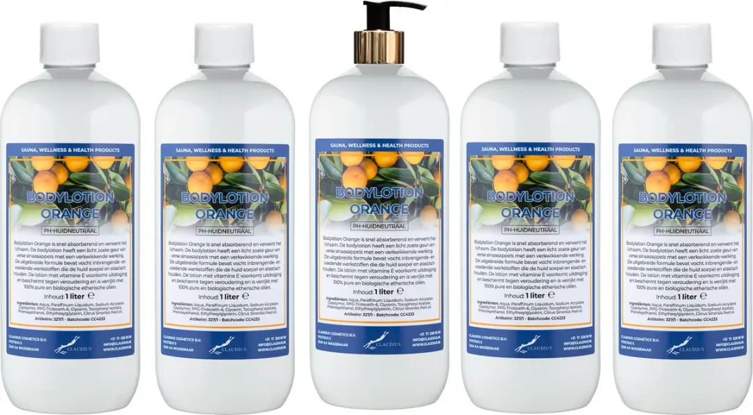 Splashbox Cosmetics Bodylotion Orange 1L