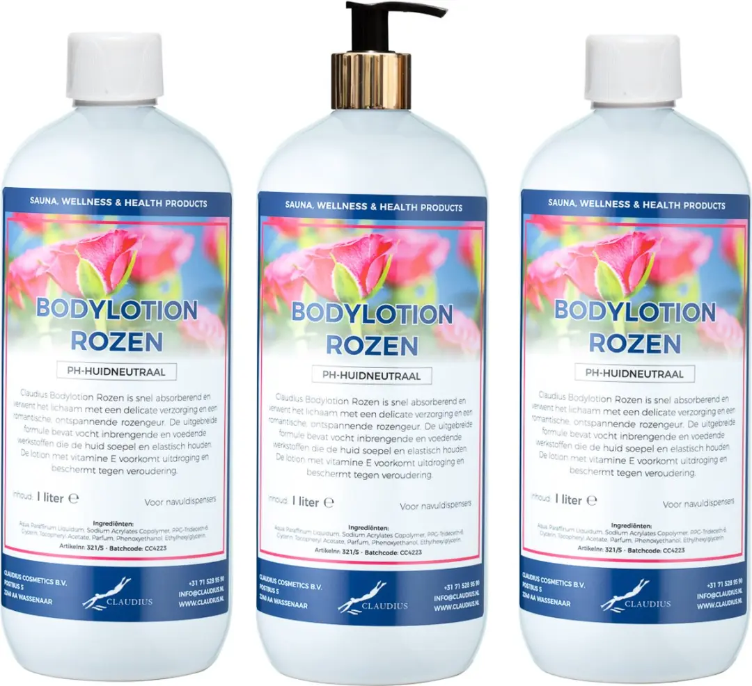 Splashbox Cosmetics Rozen Bodylotion 3L