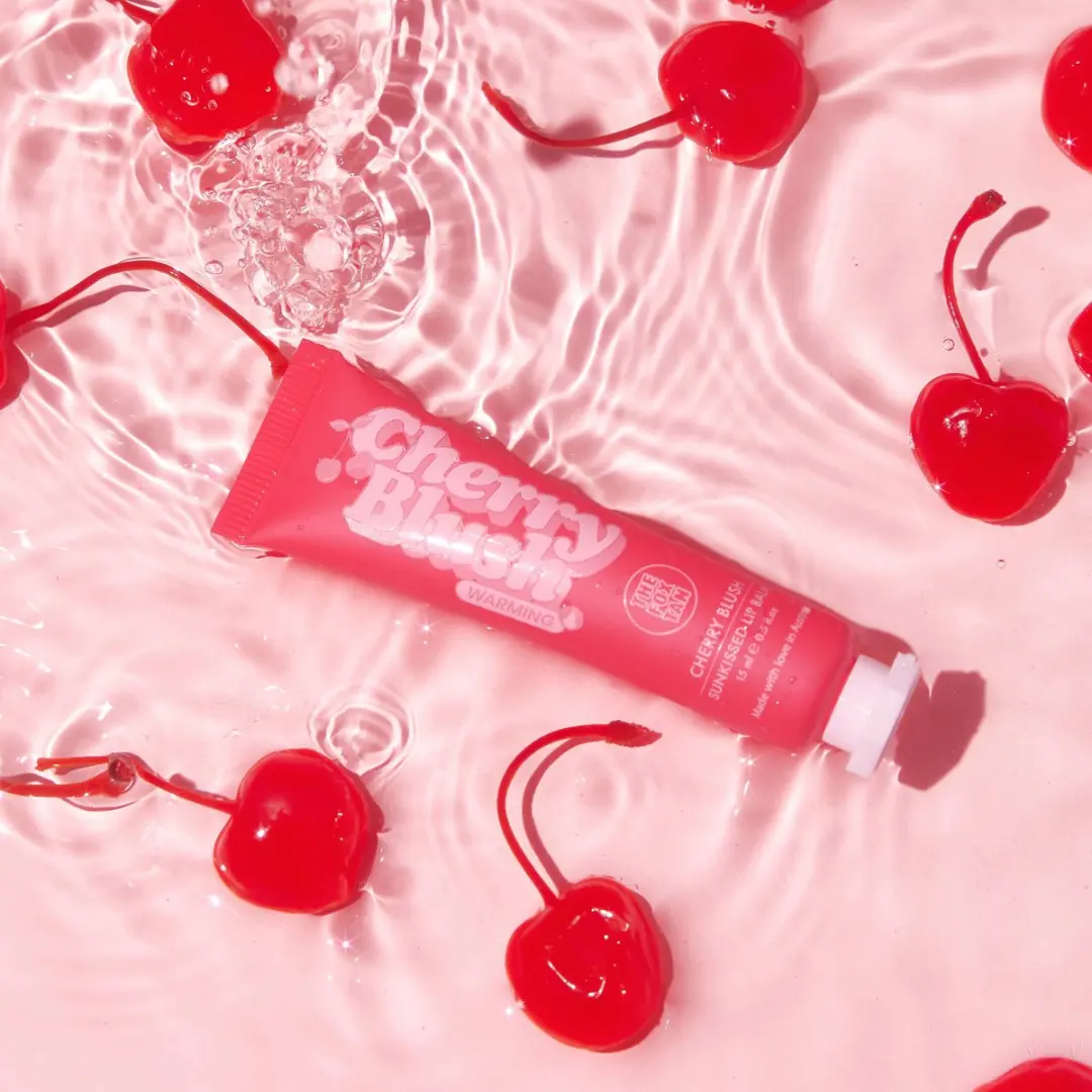 The Fox Tan Cherry Blush Lip Balm