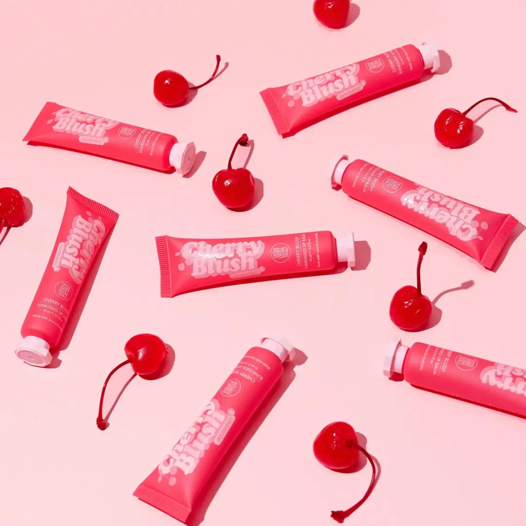 The Fox Tan Cherry Blush Lip Balm - 20g