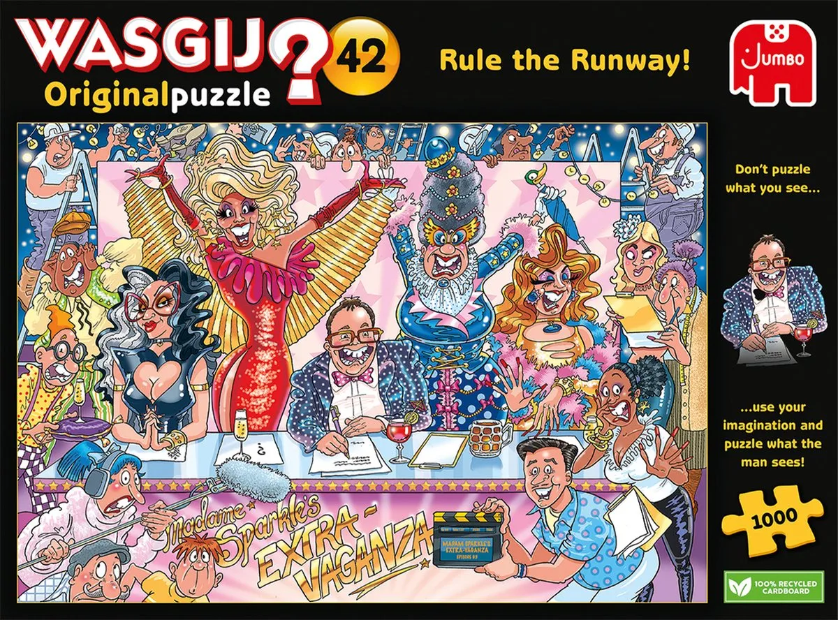 Wasgij Original Rule The Runway Puzzel 1000 Stuks - Meerkleurig