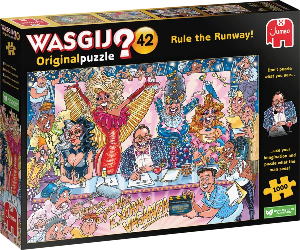 Wasgij Original Rule The Runway Puzzel 1000 Stuks - Meerkleurig