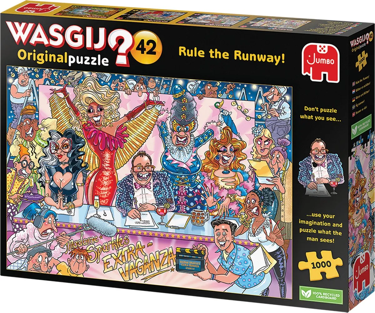 Wasgij Original Rule The Runway Puzzel 1000 Stuks - Meerkleurig