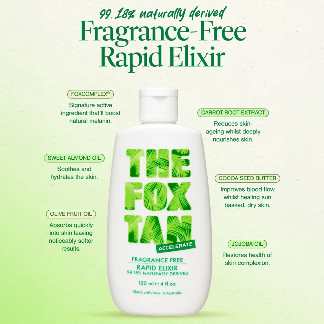 The Fox Tan Rapid Tanning Elixir 300ml