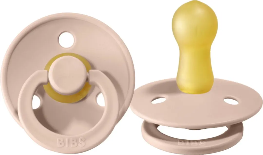 BIBS T2 Fopspenen 6-18 maanden - Dark Oak & Blush - afbeelding 6 van 6