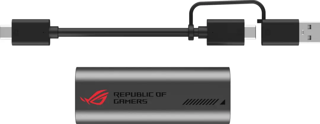 ASUS ROG USB-C10G 10Gb Ethernet Adapter - Zwart - afbeelding 6 van 6