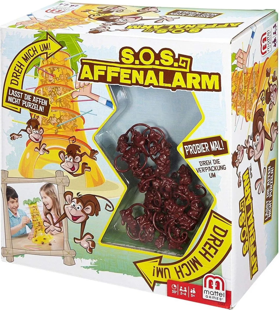 Mattel Games Vallende Aapjes Bordspel
