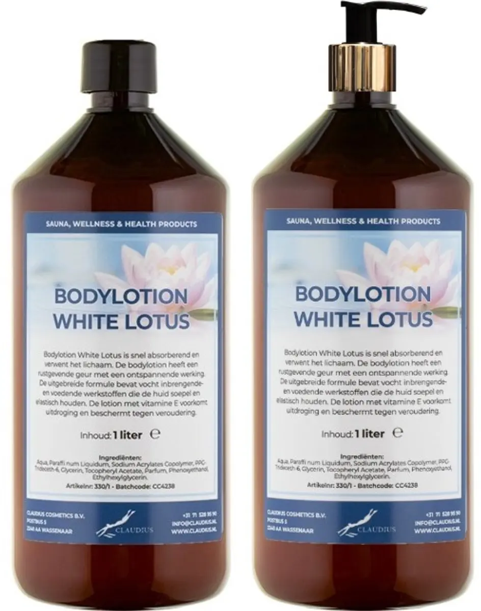 Splashbox Cosmetics White Lotus Bodylotion 2L