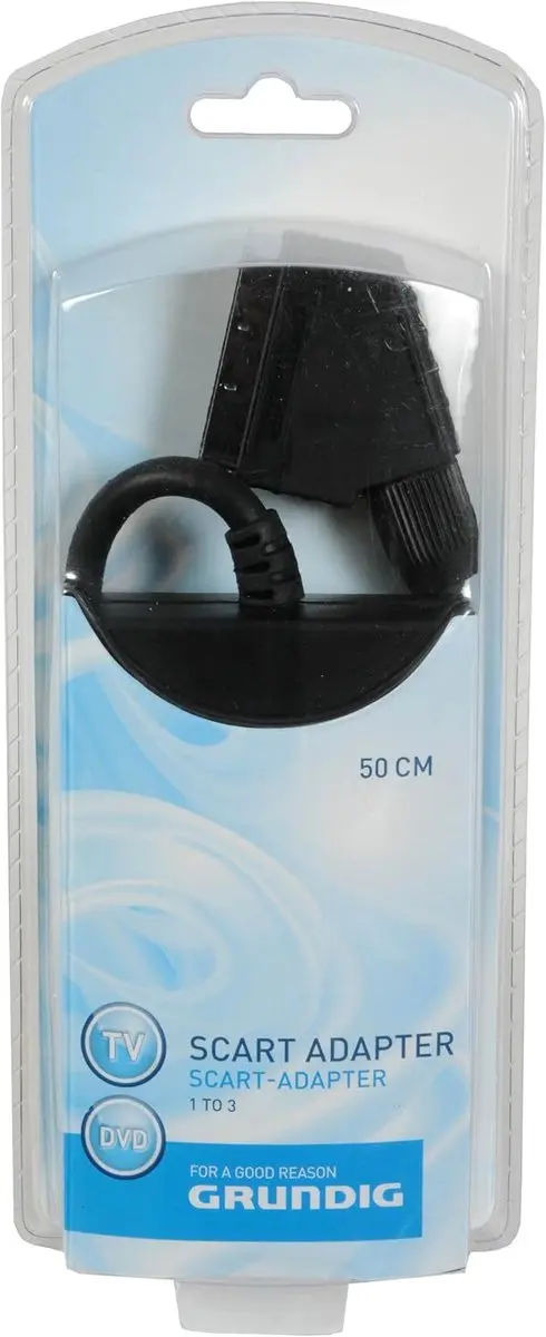 Grundig SCART Adapterkabel 1 naar 3