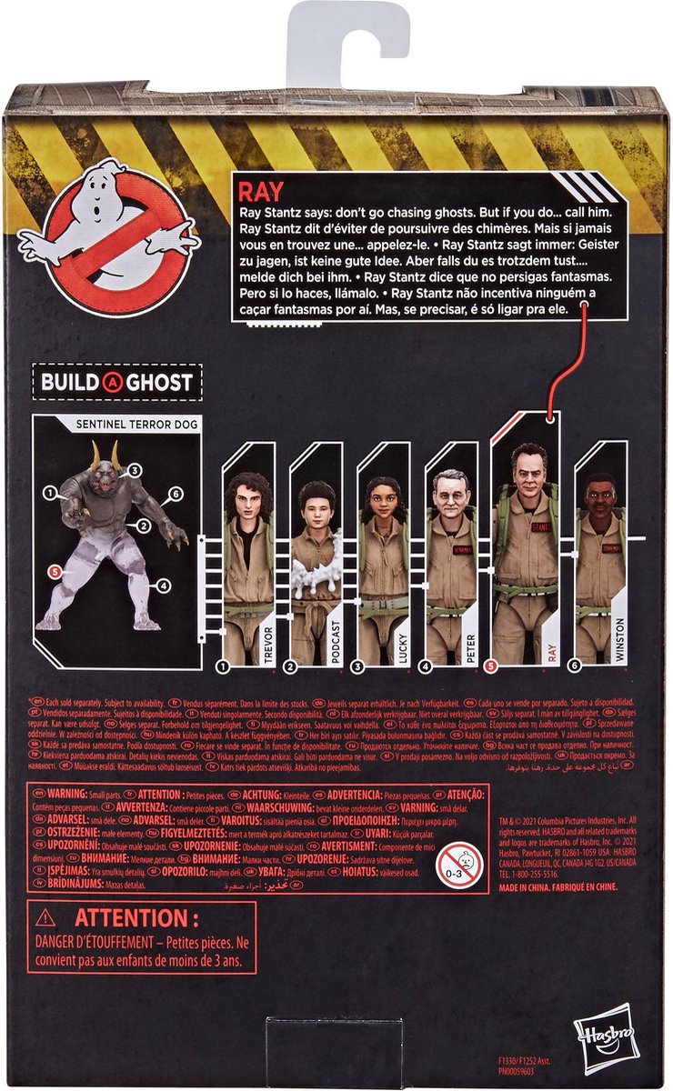 Ghostbusters: Afterlife Plasma Series Action Figures 15 cm - Ray Stantz