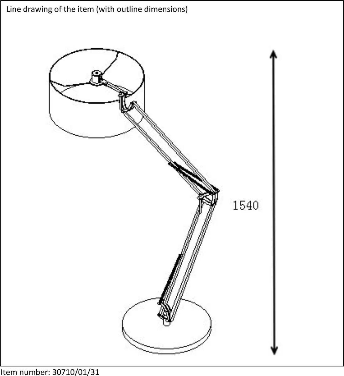 Lucide MAX Leeslamp E27 - Wit