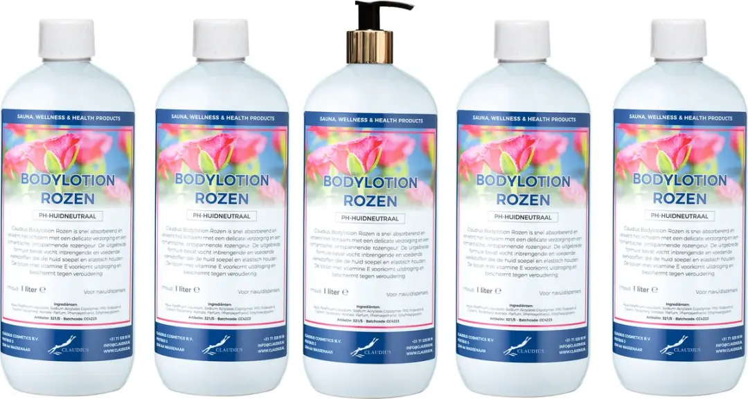 Splashbox Cosmetics Rozen Bodylotion 1L
