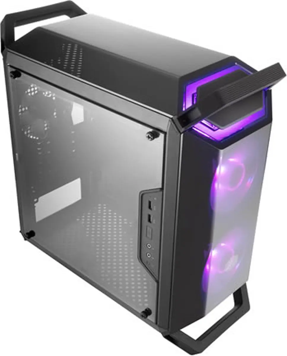 Cooler Master MasterBox Q300P Midi-toren - Zwart