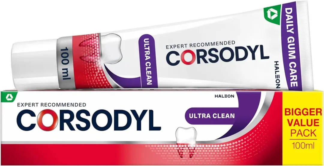 Corsodyl Ultra Clean Tandpasta 100ml