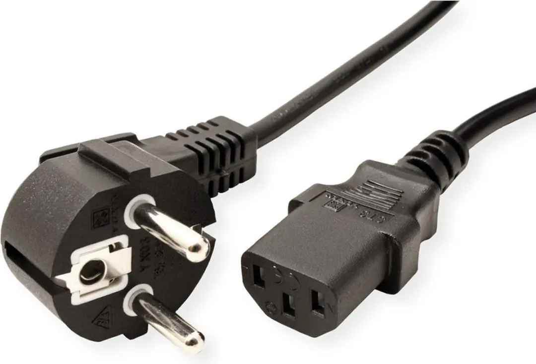 Value 19.99.1014 Elektriciteitssnoer - 3m - Zwart