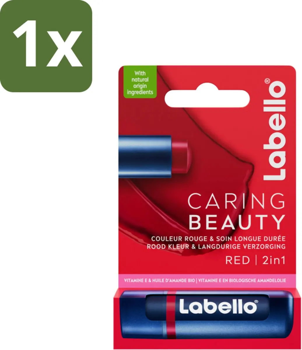Labello Caring Beauty Red Lippenbalsem