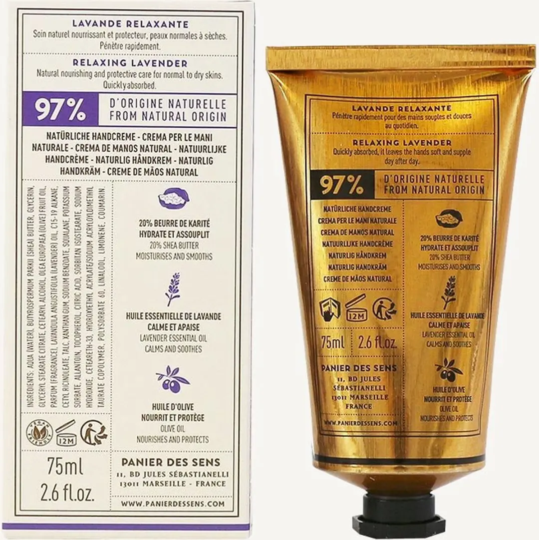Panier des Sens Handcrème Lavender 75ml - Vegan