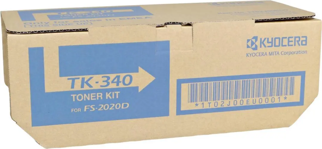 Kyocera TK-340 Tonercartridge - 12.000 pagina's - Zwart