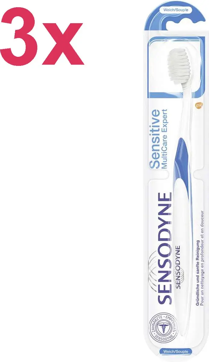 Sensodyne Sensitive Soft MultiCare Expert Tandenborstels