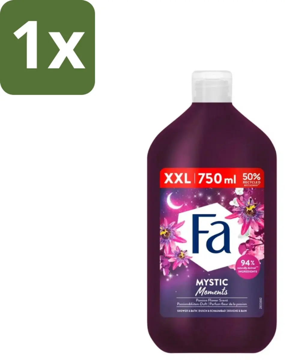 Fa Mystic Moments Bad- & Douchegel Passiebloem 750ml