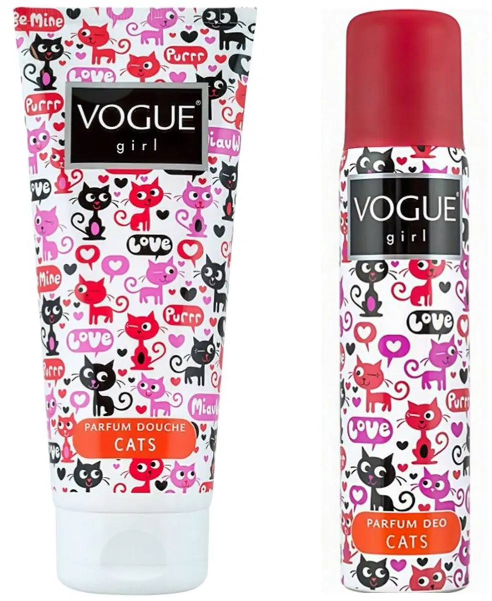 Vogue Cats Douchegel & Deo Spray