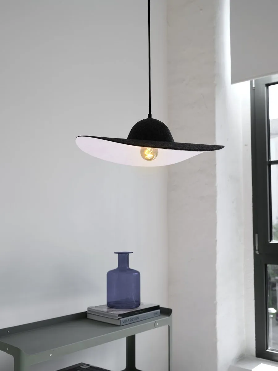 LEDVANCE Decor Felt Hat Hanglamp E27 - Donkergrijs