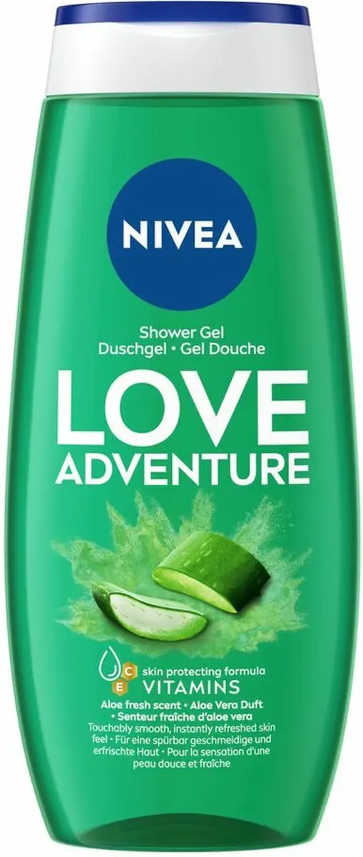 NIVEA Love Adventure Douchgel 250ml - 12 Stuks