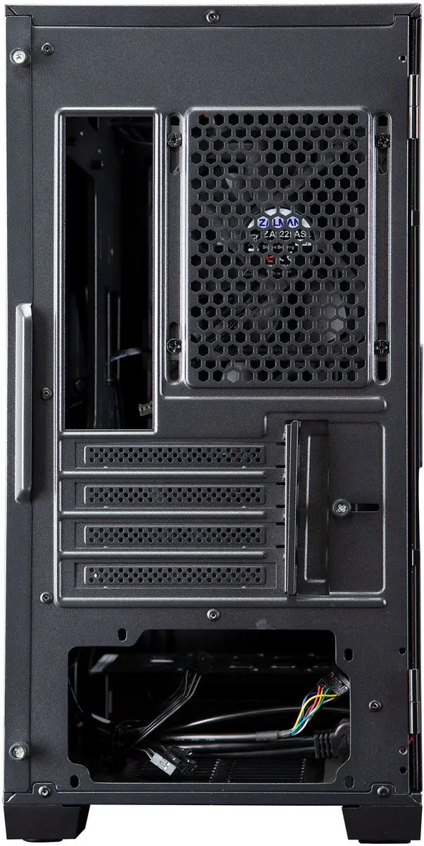Zalman Z1 Iceberg mATX Behuizing - 3 Ventilatoren - Zwart