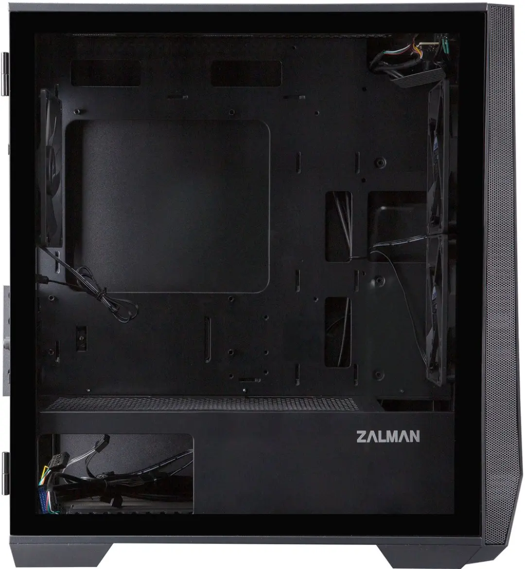 Zalman Z1 Iceberg mATX Behuizing - 3 Ventilatoren - Zwart
