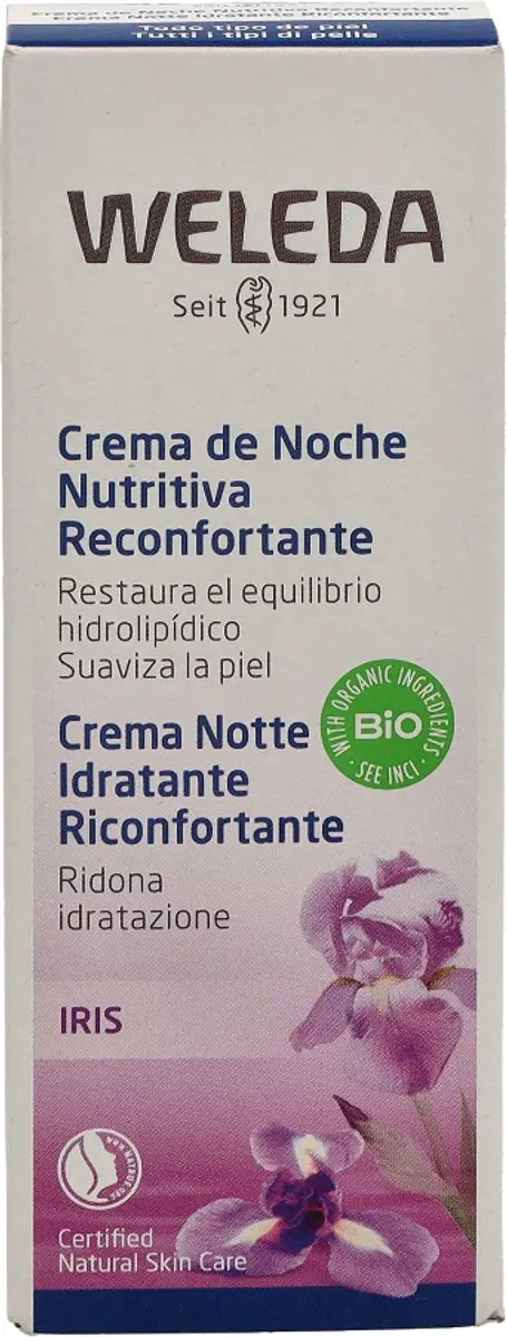 Weleda Iris Balancerende Nachtcrème 30ml