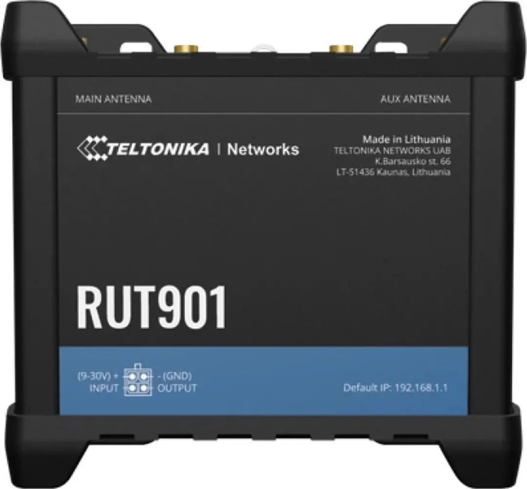 Teltonika RUT901 WiFi-router LTE - Zwart