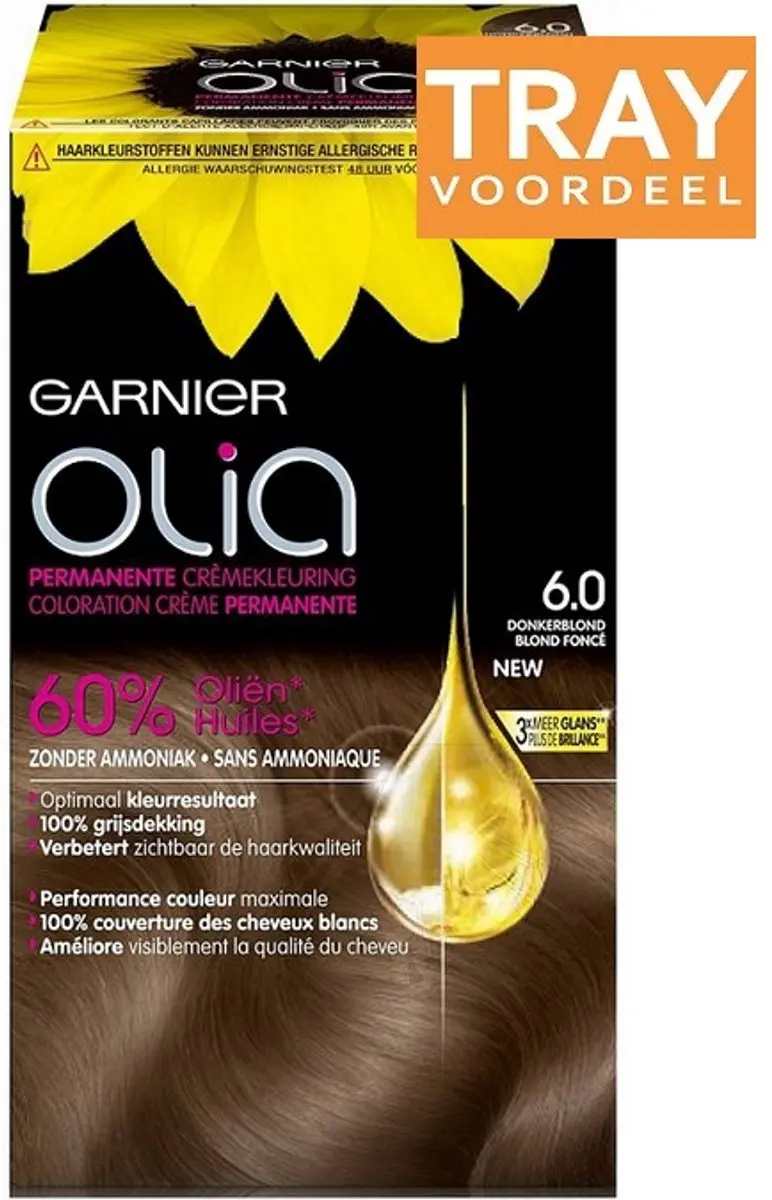 Garnier Olia 6.0 Donkerblond Haarkleuring