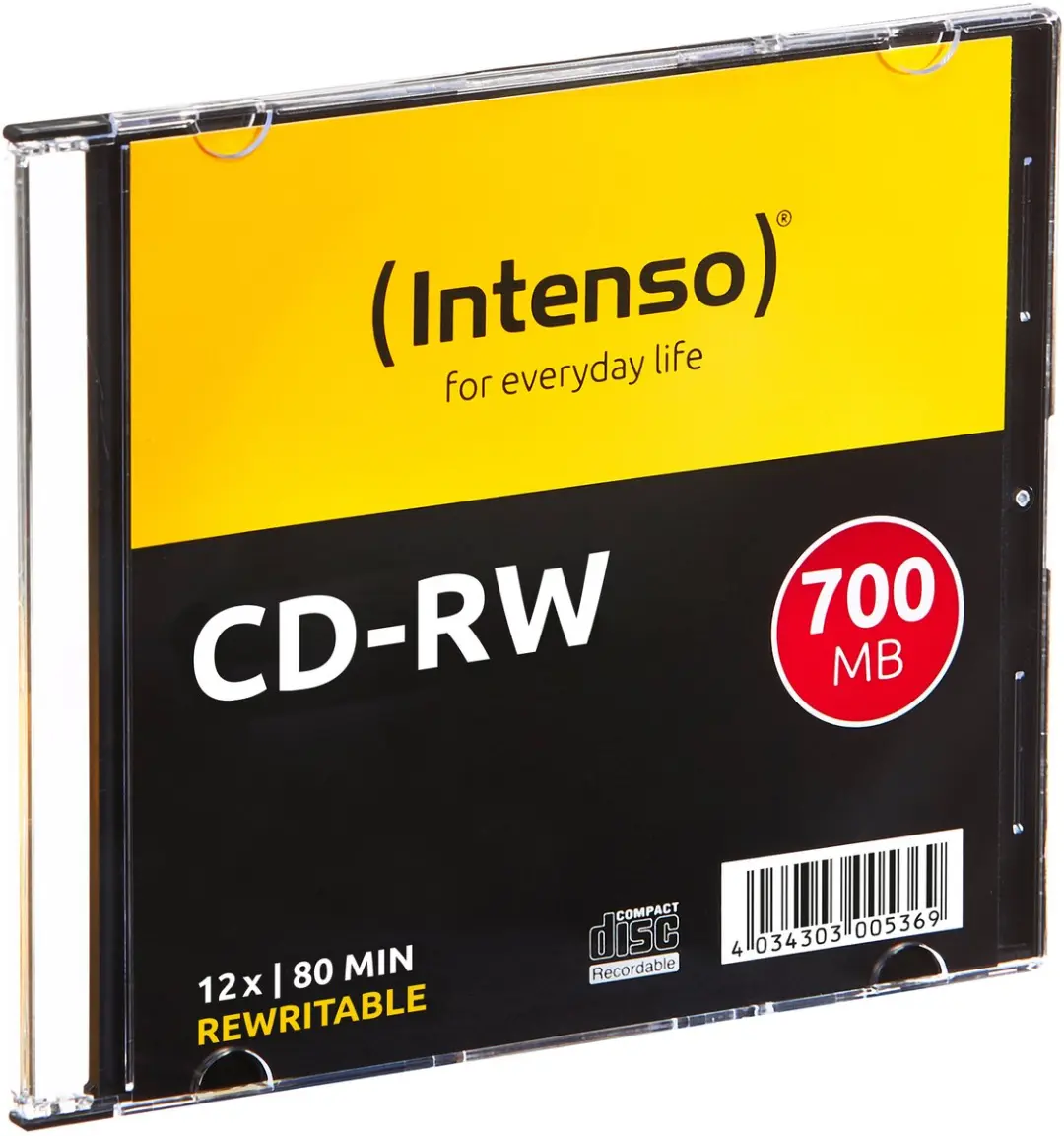 Intenso CD-RW 700MB - 10 Stuks