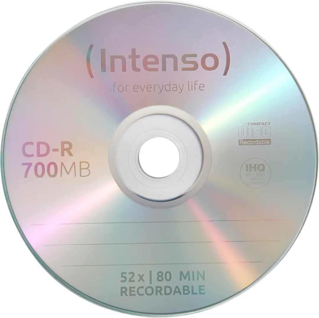 Intenso CD-RW 700MB - 10 Stuks