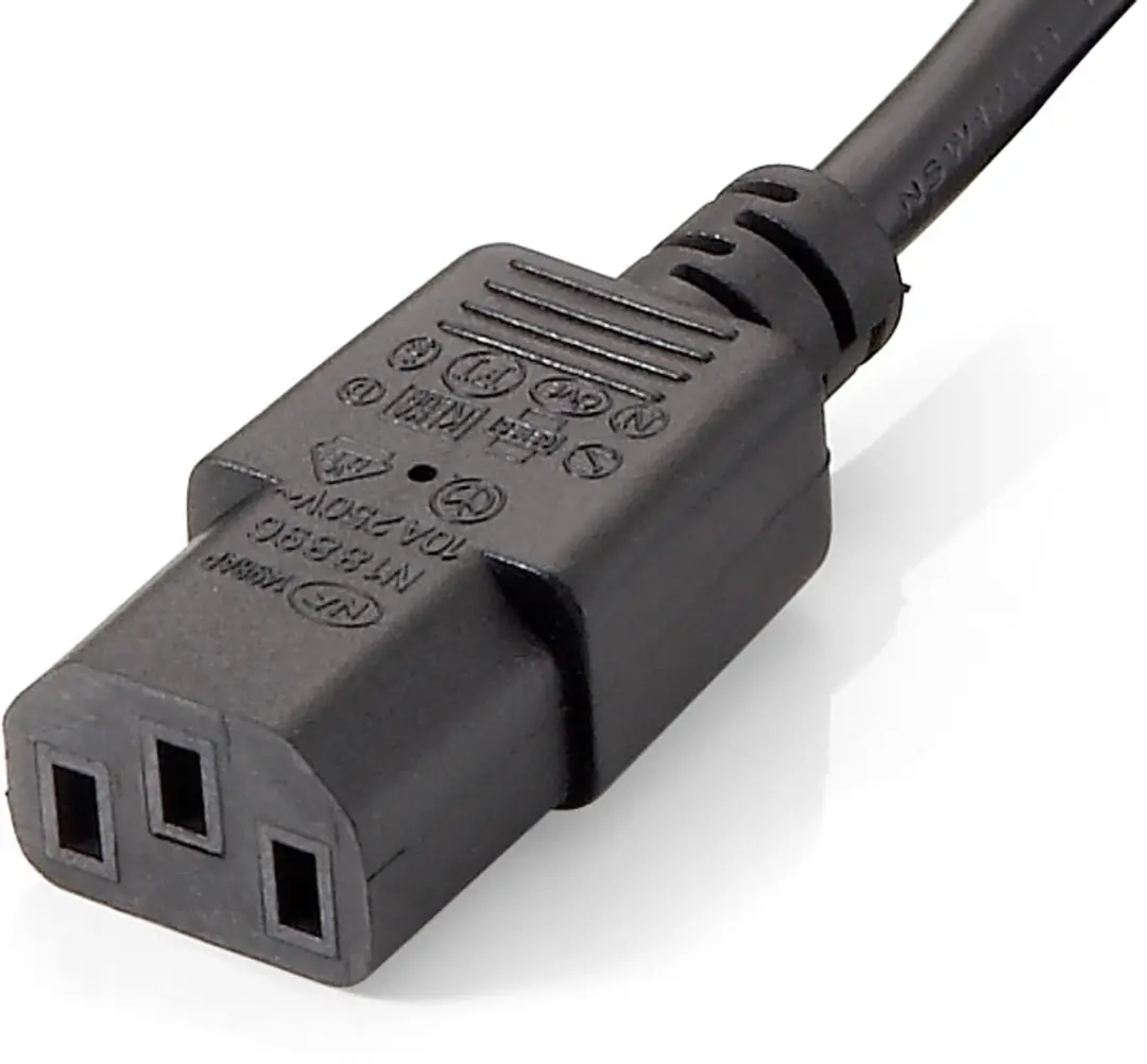 Equip 112220 Elektriciteitssnoer 1,8m CEE 7/7 - 2x C13 - Zwart - afbeelding 3 van 6
