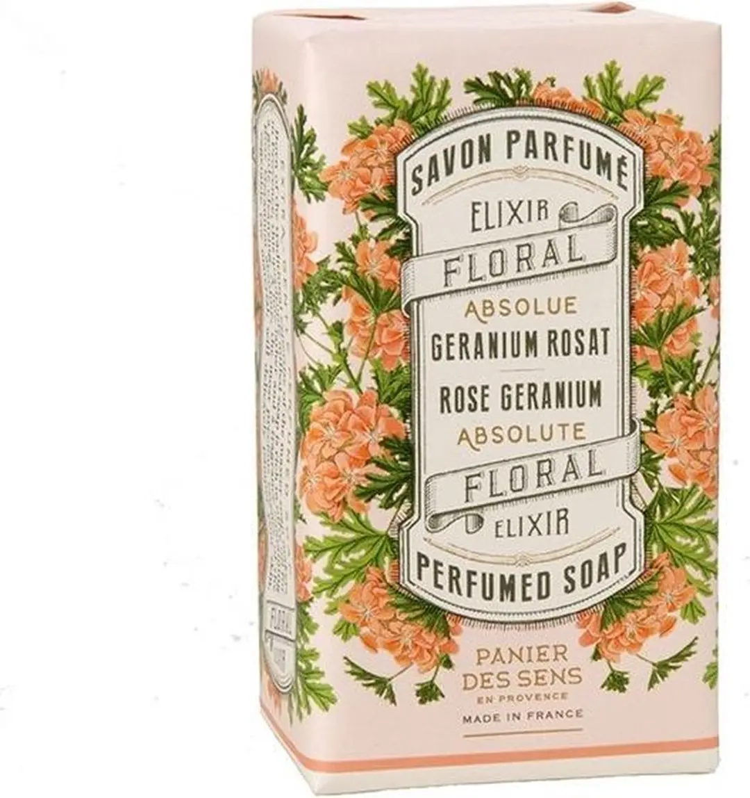 Panier des Sens Plantaardige Zeep Roos Geranium 150g