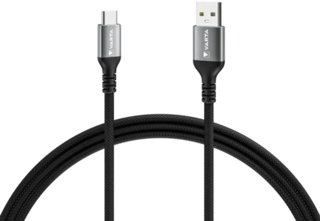 Varta 57935101111 USB-kabel USB-A naar USB-C 2.00m