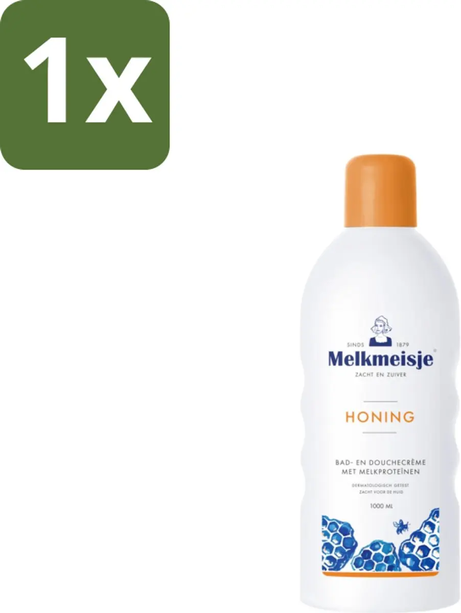 Melkmeisje Honing Bad & Douche 1000ml