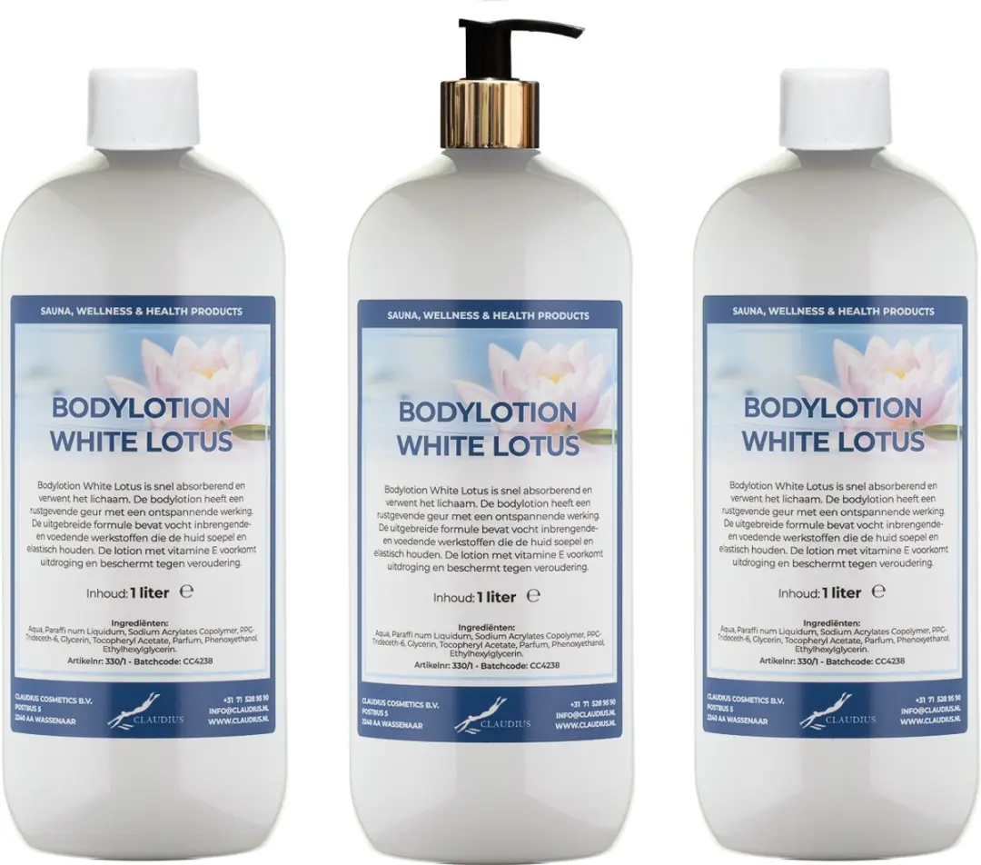 Splashbox Cosmetics Bodylotion White Lotus 1L