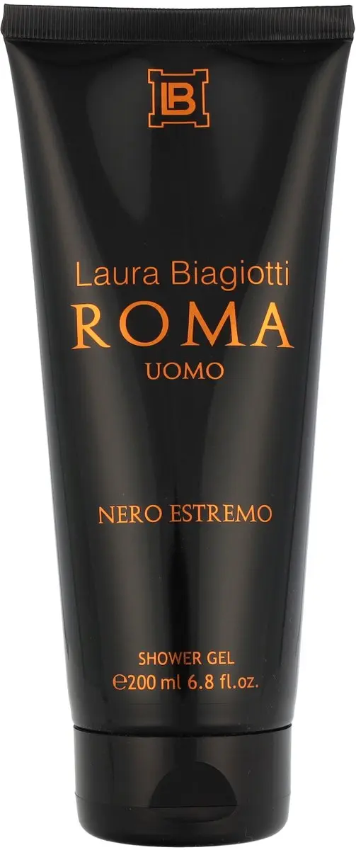 Laura Biagiotti Roma Uomo Nero Estremo Douchgel 200ml