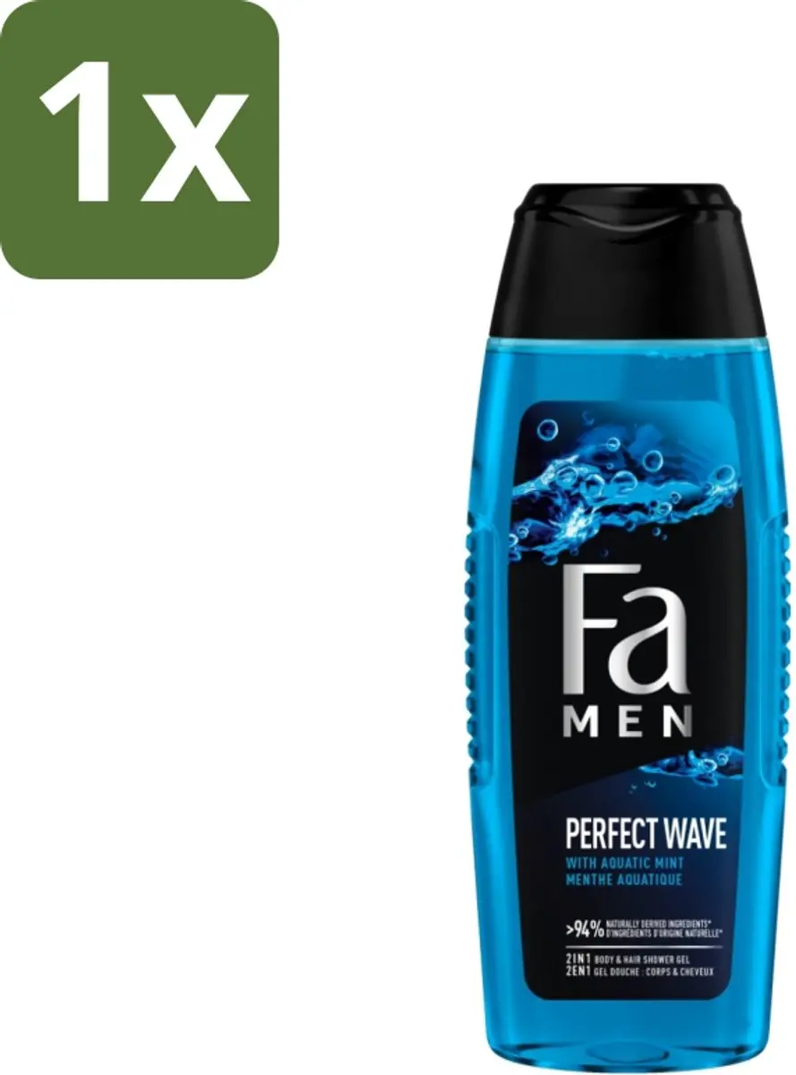Fa Men Perfect Wave Douchegel & Shampoo 250ml
