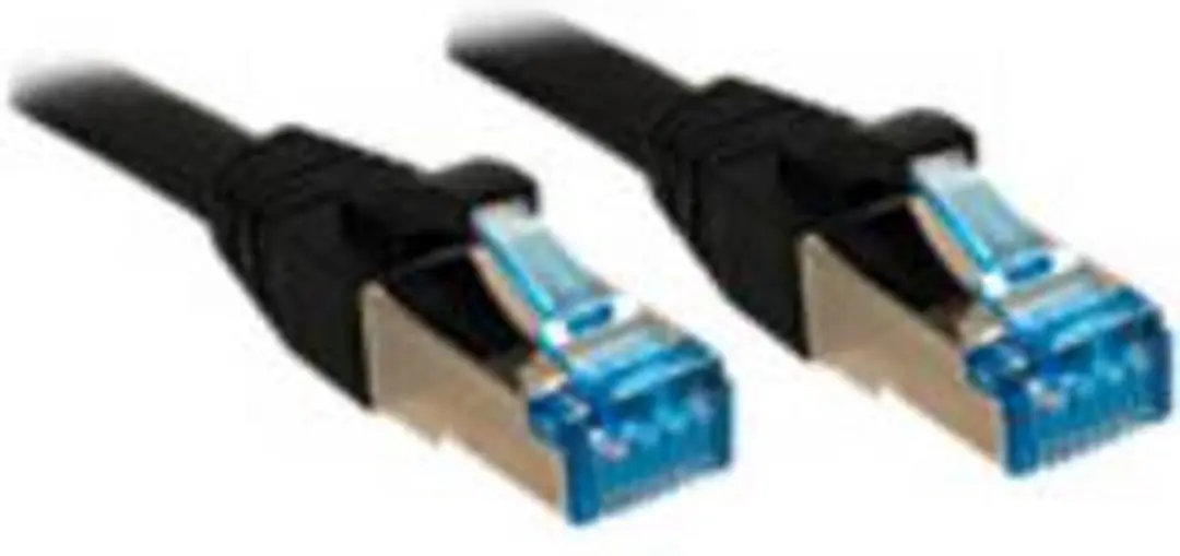 Lindy CAT 6A S/FTP Patchkabel 5m - RJ45 - Zwart - afbeelding 6 van 6