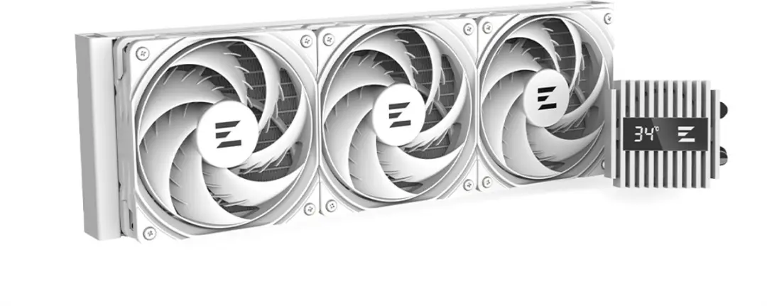 Zalman ALPHA2 A36 White AIO Koeler - 360mm Radiator - 3x RGB Ventilatoren