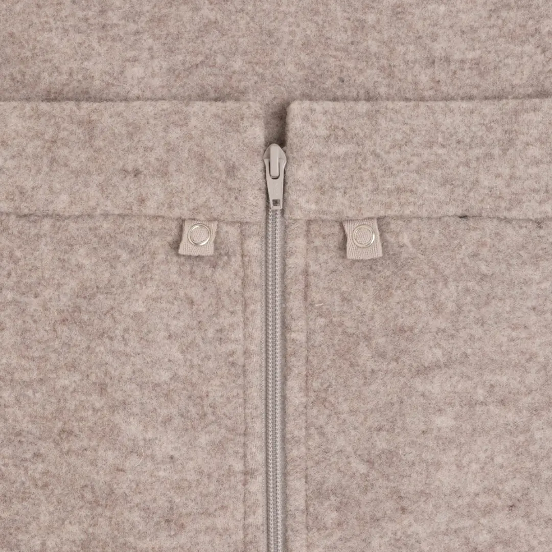 Baby's Only Merino Brushed Meadow Voetenzak Autostoel 0+ - Sand