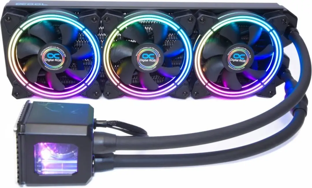 Alphacool Eisbaer Aurora 360 CPU Koeler - 12cm - Zwart