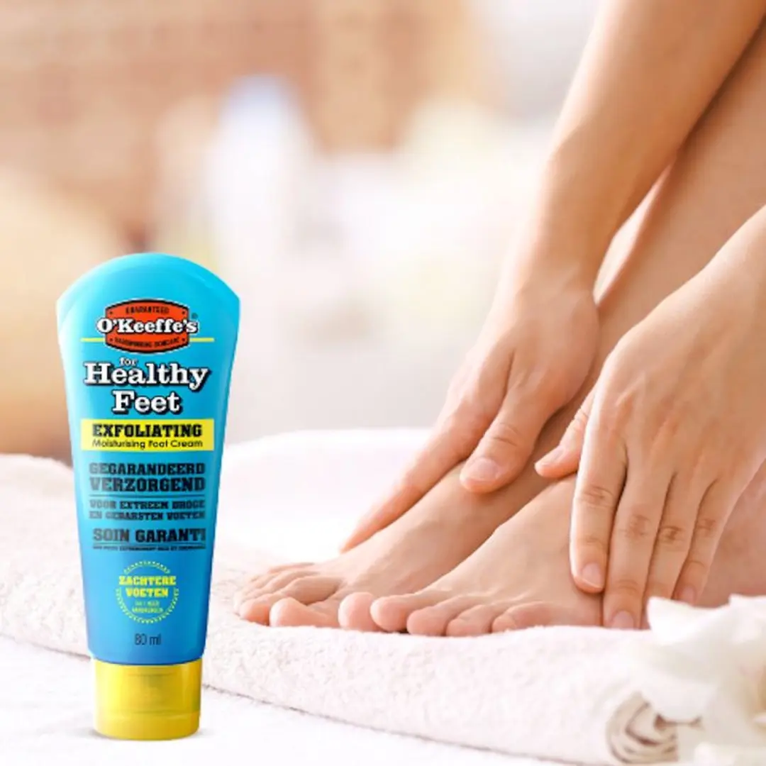 O'Keeffe's Healthy Feet Exfoliërende Voetcrème - 2x 80ml