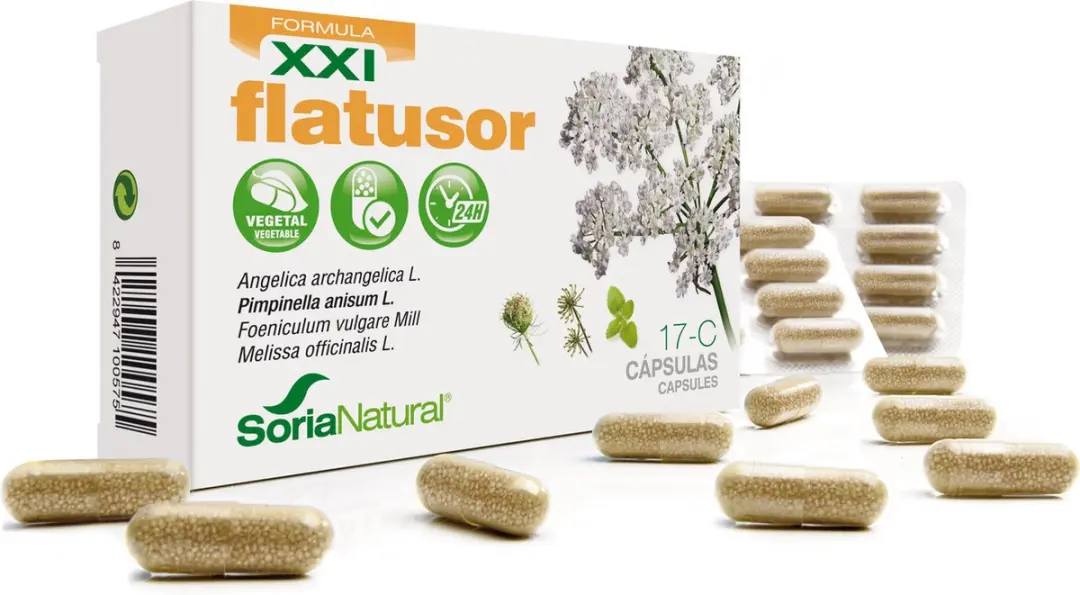 Soria Natural Flatusor Spijsverteringsdrank 3ml