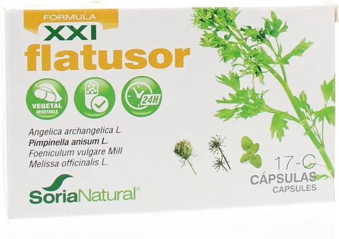 Soria Natural Flatusor Spijsverteringsdrank 3ml
