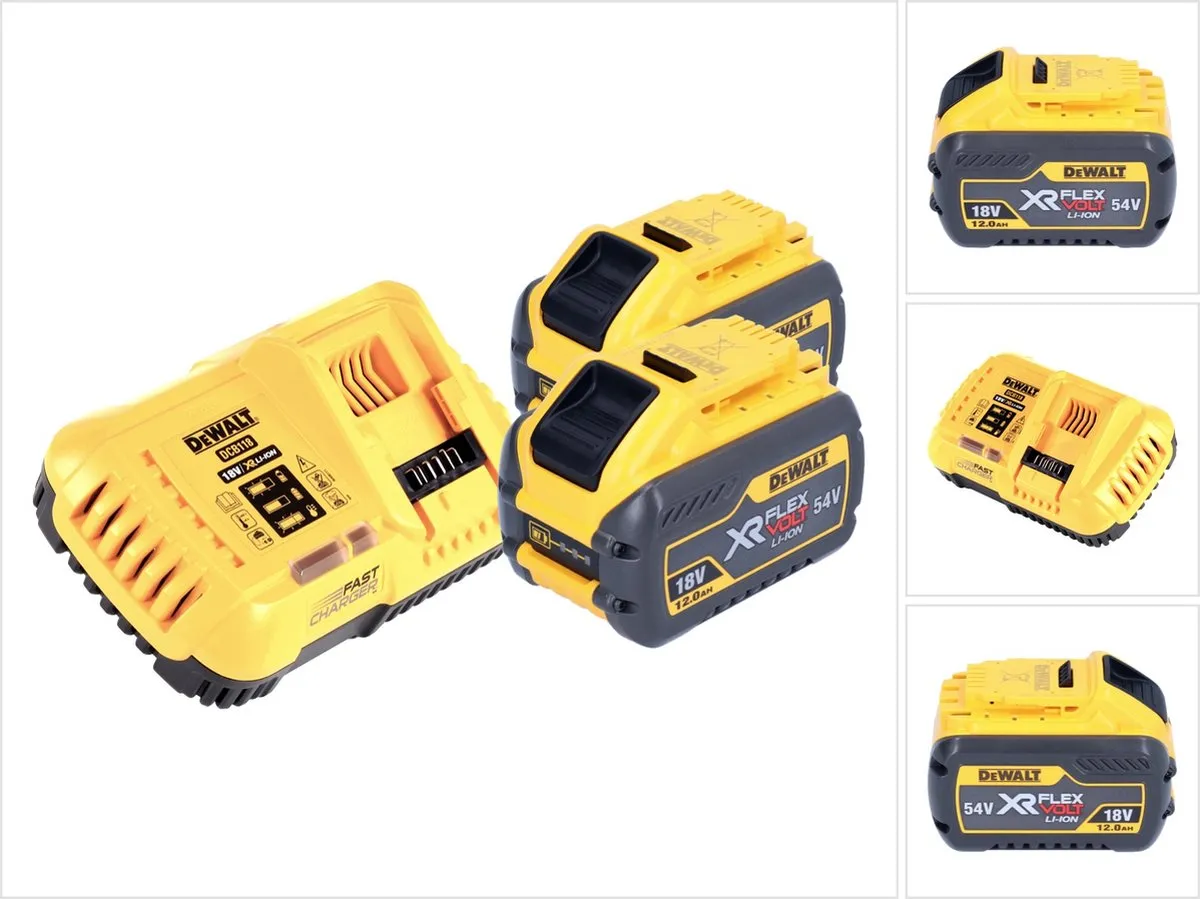 DeWalt DCB118 Y2 Accu-Starterset 18V/54V