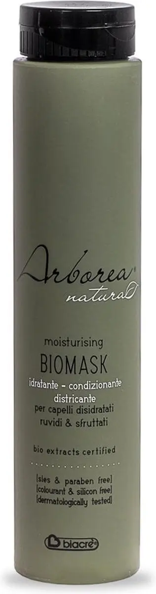 Biacrè Masker Arborea Natural Moisturising Biomask 500ml - afbeelding 2 van 2